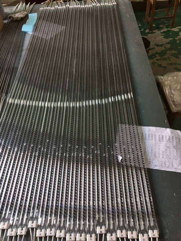 carbon fiber ir heat lamp for textile dryer supplier