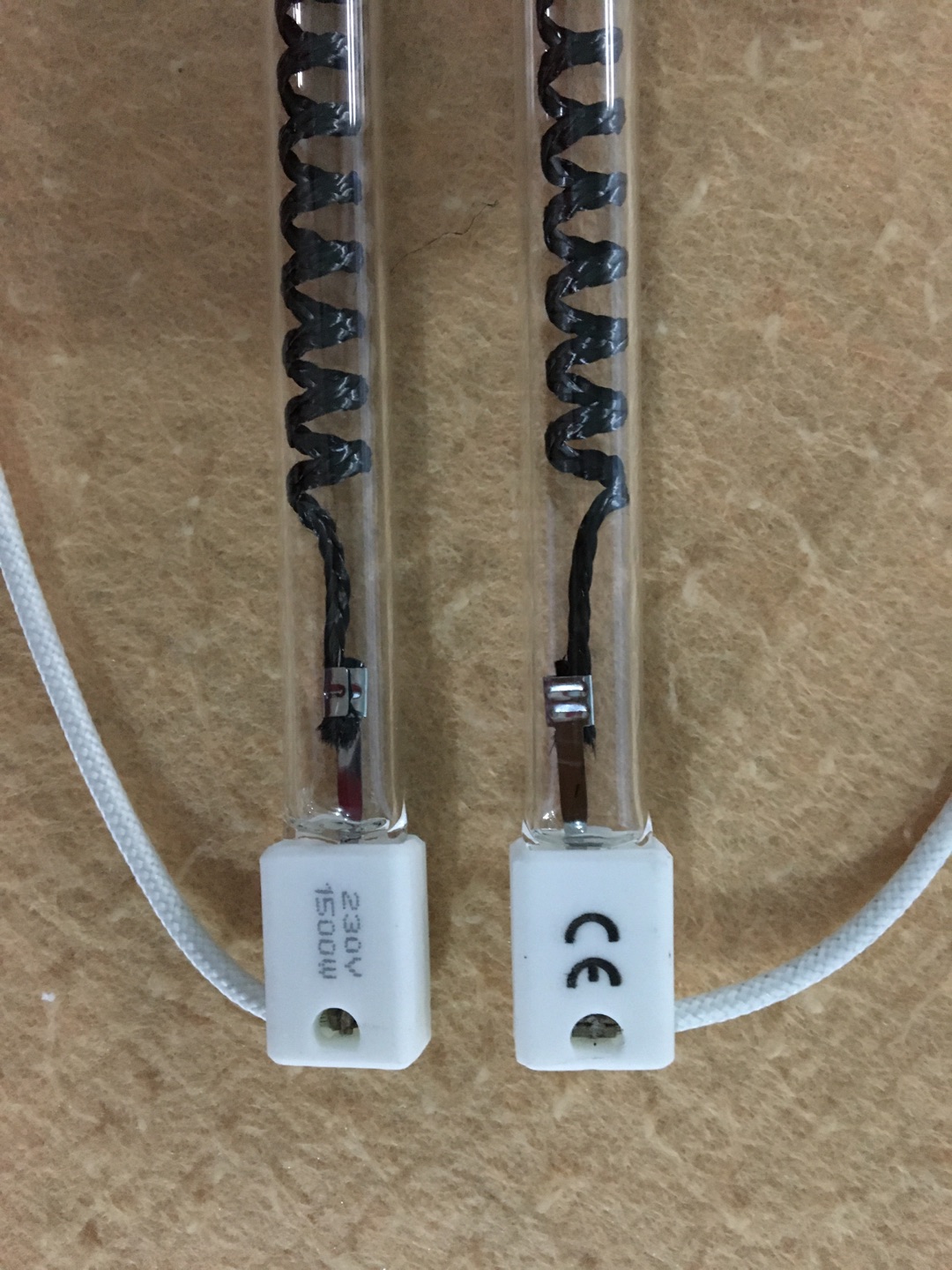 elemento riscaldante in carbonio ad alta efficienza