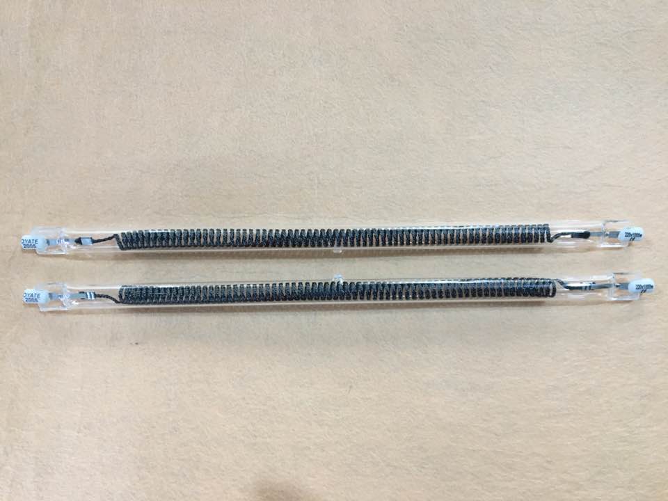 560mm 1500w ir carbon fiber heating lamp