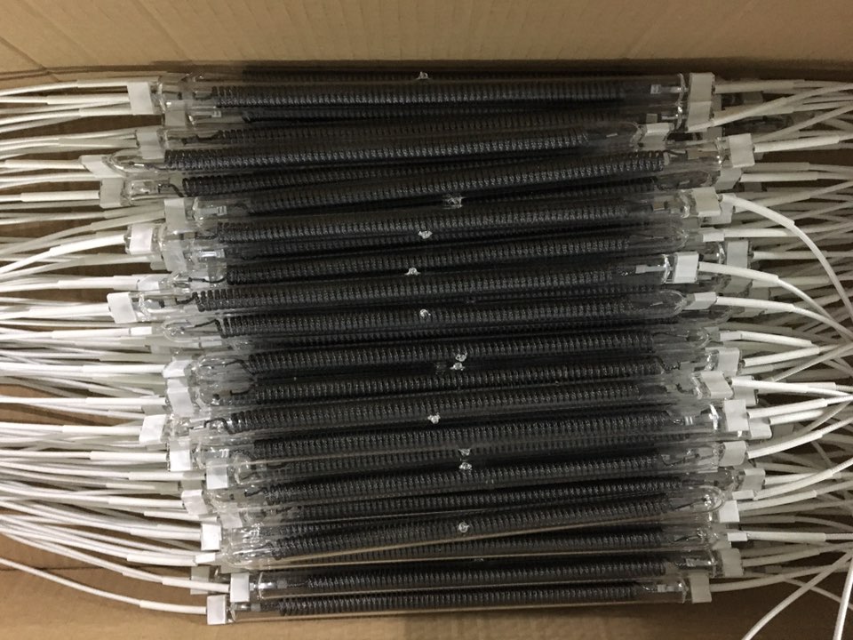 oem m shape clear carbon fiber ir heat lamp 1300w 235v
