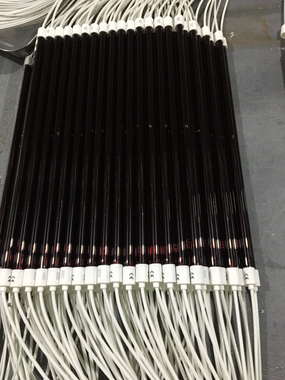 heat lamp ruby quartz glass 1200w 230v carbon fiber