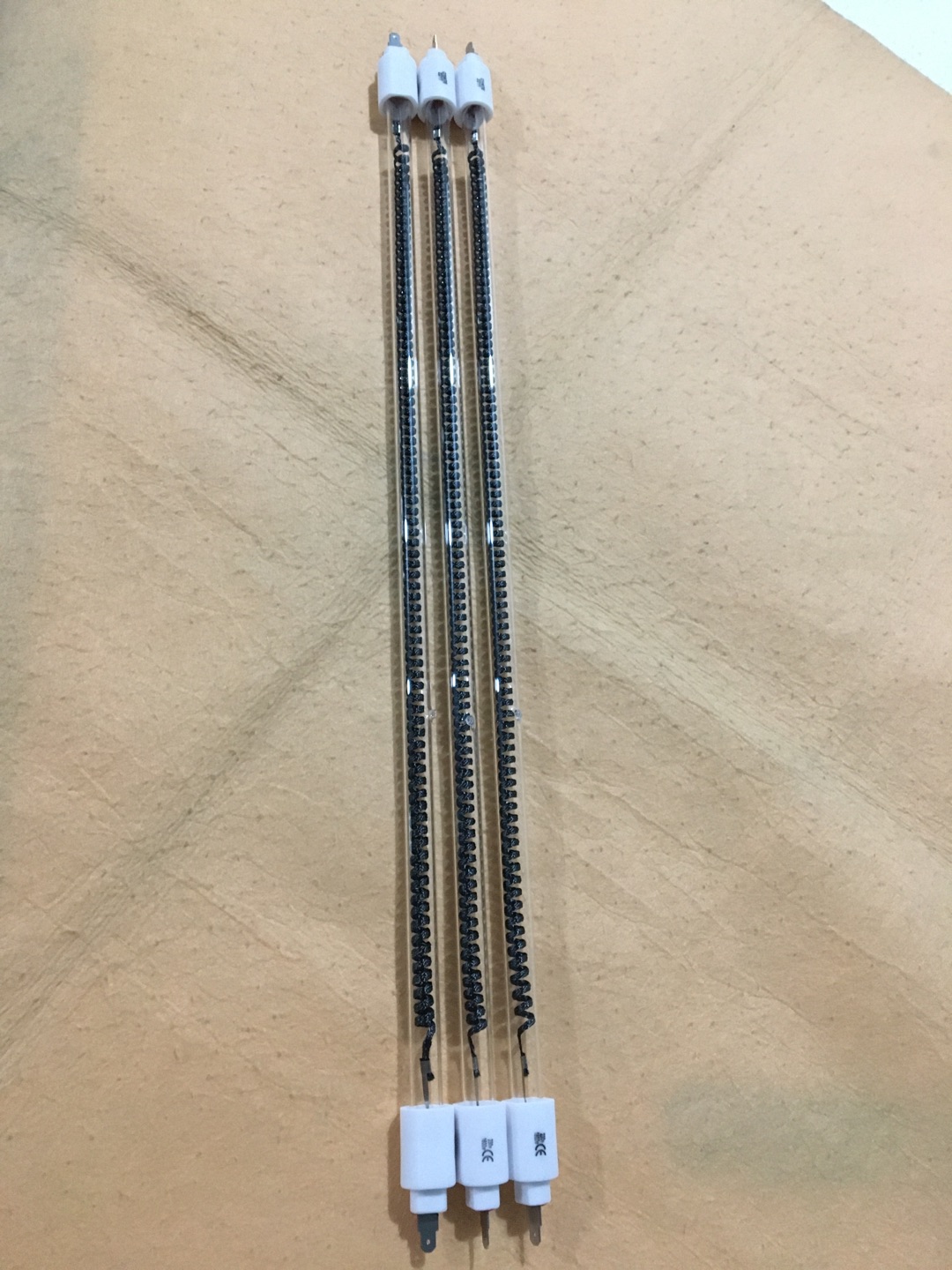 quartz carbon heating tube