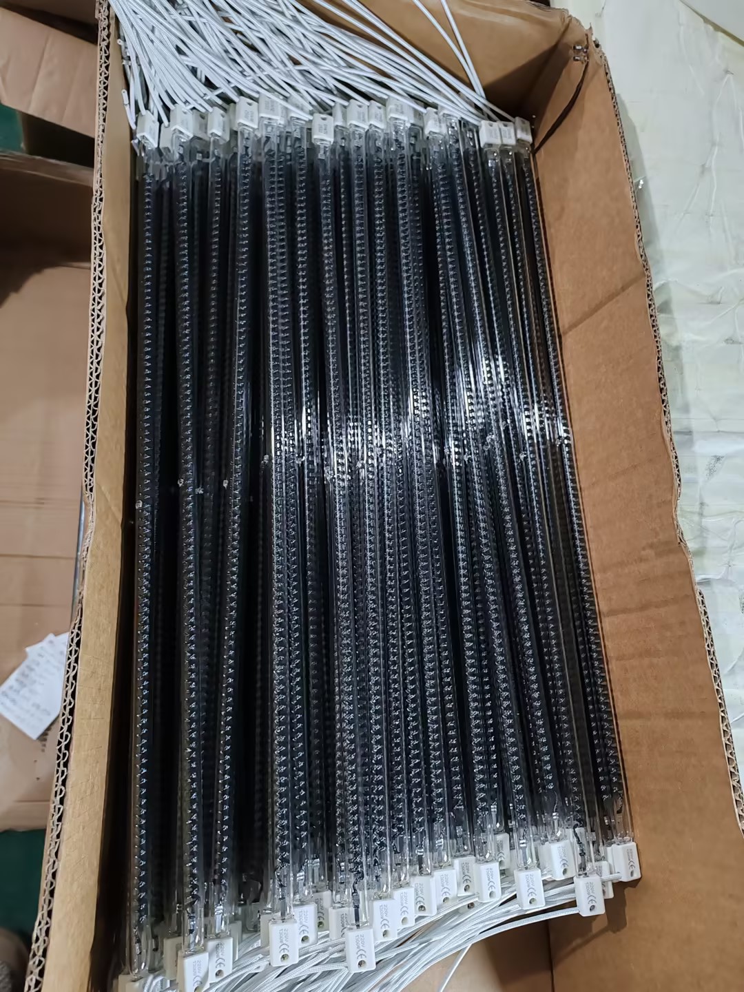 carbon fiber ir heat lamp 1200w for pet bottle blowing