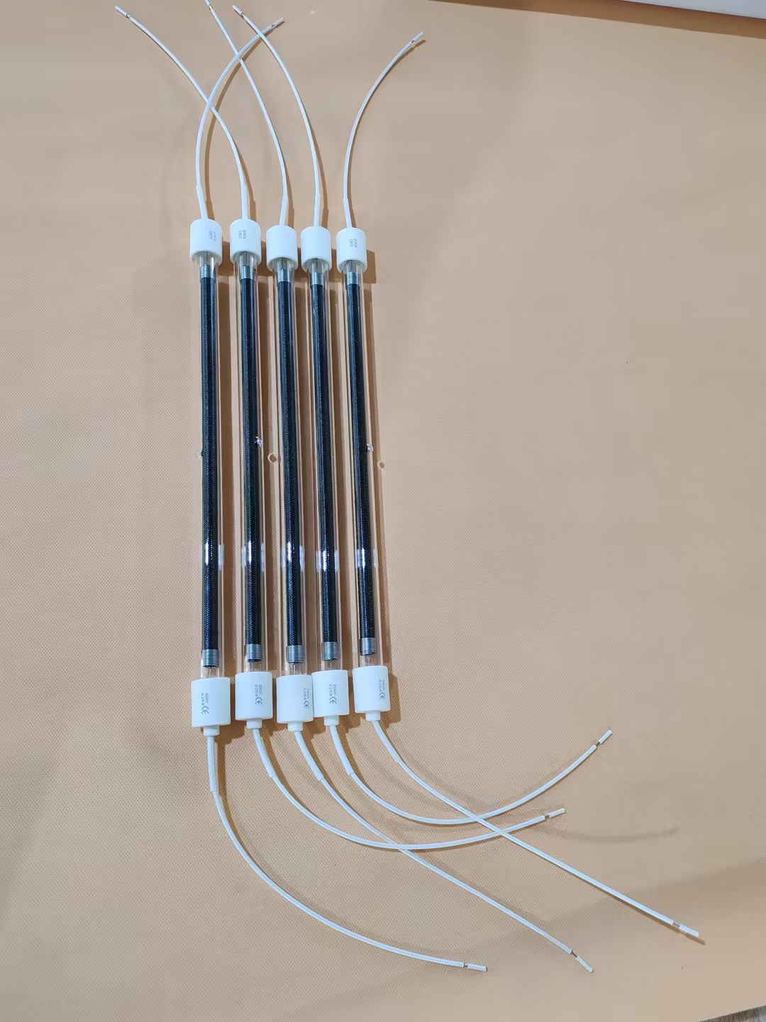 carbon twin fibre infrared lamp