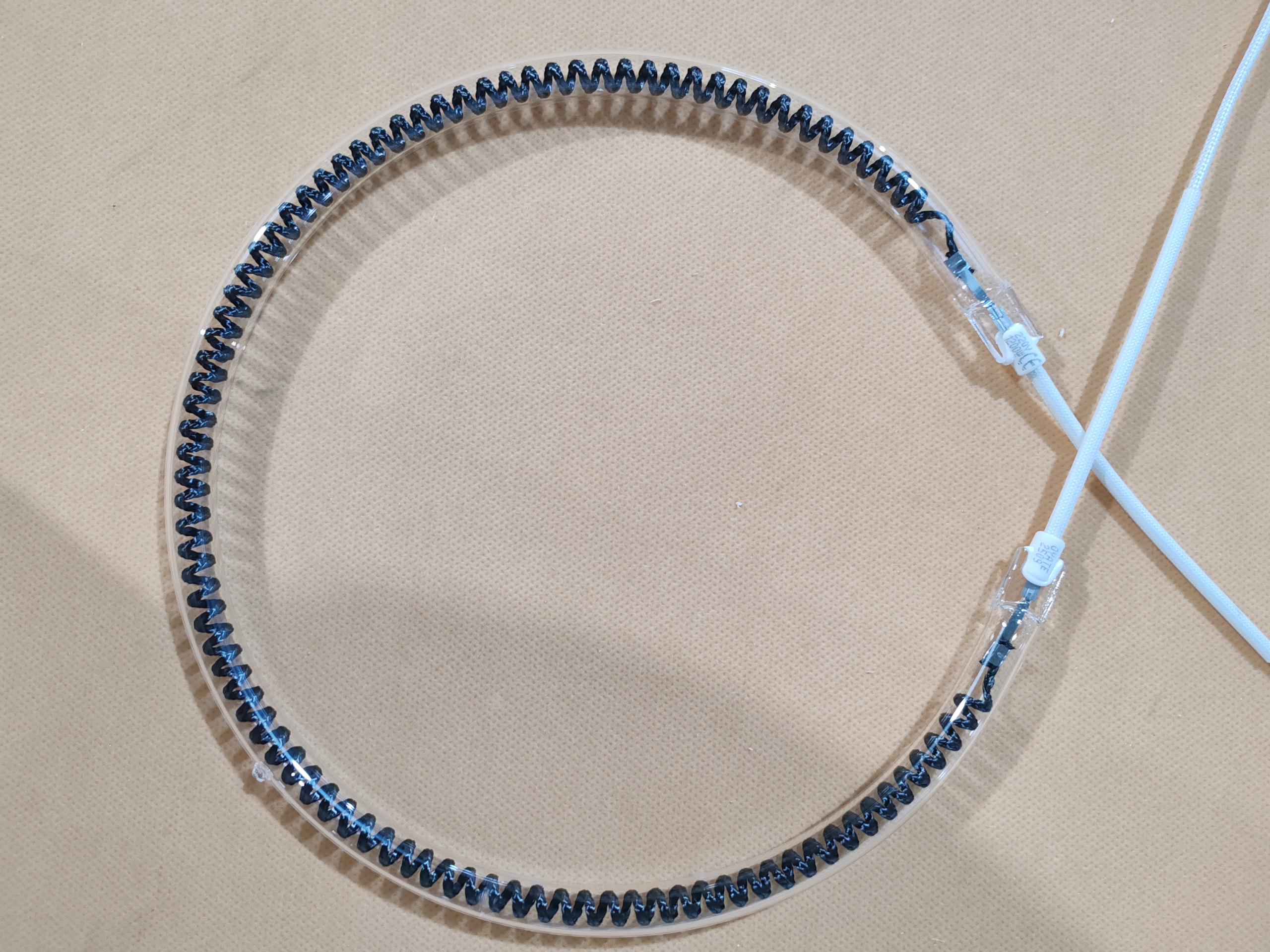 Short wave carbon fiber heating lamp